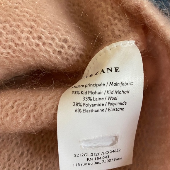 Sezane Mia Cardigan (XS) Soft Pink - Picture 7 of 9